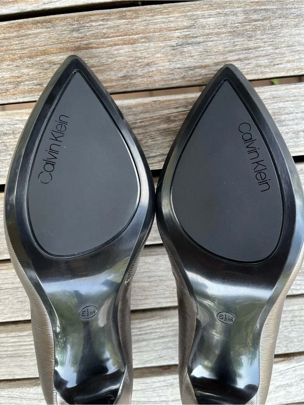 Calvin Klein Women's Gayle Classic Pointed Toe Stiletto Pumps Size 6 1/2